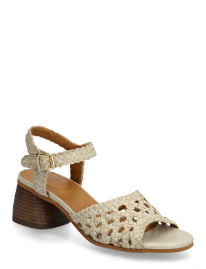 ANGULUS Sandals - Block Heels   40 Cream 40