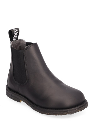ANGULUS Booties - Flat - With Elastic   25 x 16.30 Black 25 x 16.30