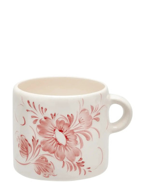 Anna + Nina Whimsical Rose Mug - Red - 355 ML