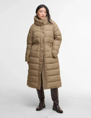 Barbour Freya Puffer Jacket - Beige - 42