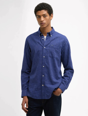 Barbour Nelson Striped - Navy - L