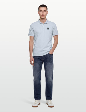 Belstaff Polo Sky Blue - Blue - L