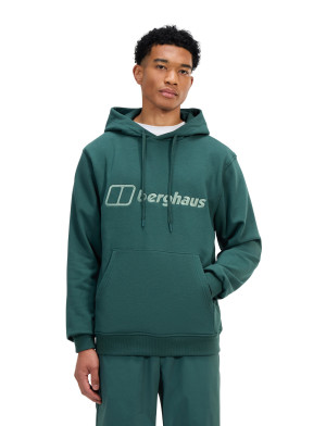 Berghaus Bg M Logo Hoody Light - Green - XL Green XL