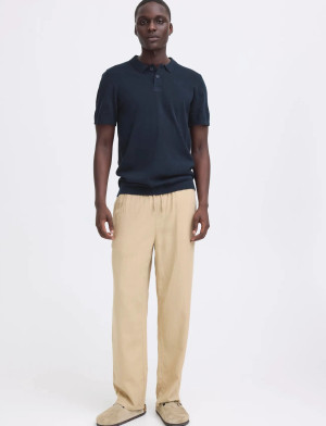 Blend Bhbray Knit Polo - Navy - M