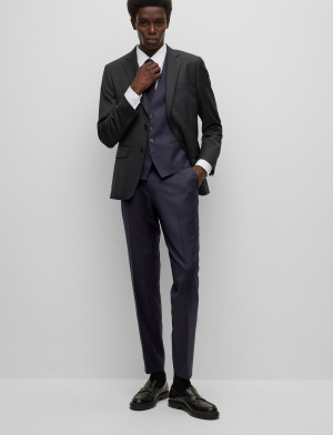 Boss H-Huge-Vest-B1 - Navy - 50