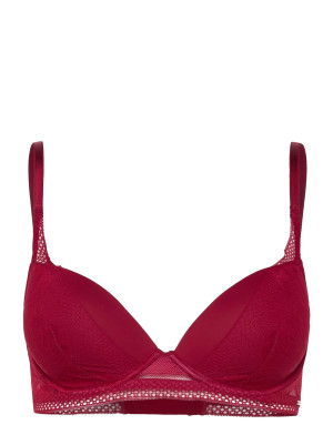 Boss Half Pad_Peony Lace - Red - 80 B