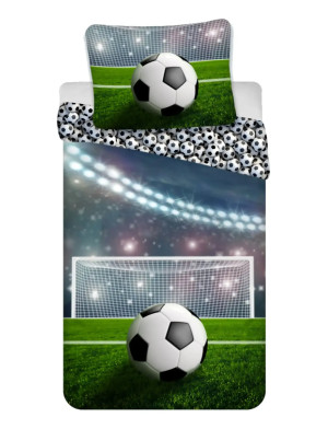 Fodbold Bed Linen Nb 2003 Football - 140X200, 70X90 Cm - Multi/patterned - 140X200.70X90CM