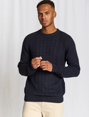 Bruun & Stengade Bs Adriano Regular Fit Knitwear - Black - S Black S