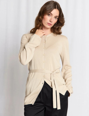 Bruun & Stengade Bs Florentina Regular Fit Knitwear - Beige - S Beige S