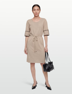 BUSNEL Mathea Dress - Beige - 38