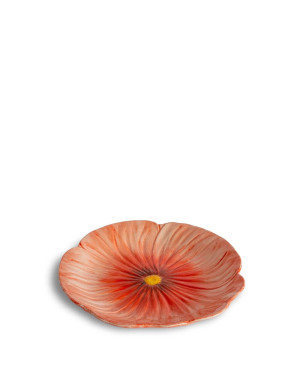 Byon Plate Poppy   Ø 21 CM Red Ø 21 CM