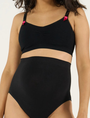 Cache Coeur Maternity And Nursing Bra Curve - Black - XXL