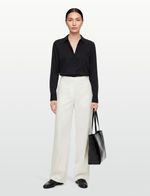 Calvin Stretch Crepe Travel Pant - Cream - 36 x 32