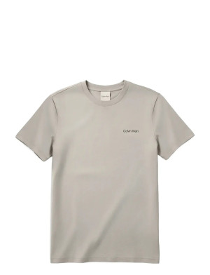 Calvin Ss Micro Logo Tee - Beige - XXL