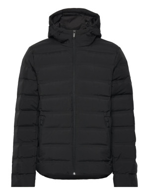Calvin Ls Packable Embossed Logo Quilte   S Black S