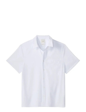 Calvin Ss Solid Seersucker Classic Shir   XS White XS