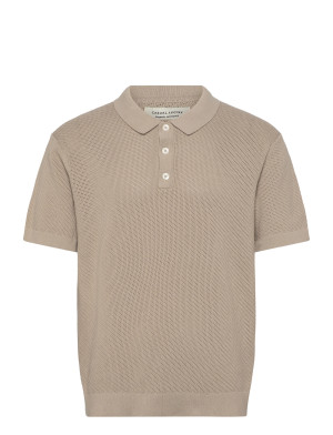 Casual Friday Cfisaksson Ss Polo Knit   S Brown S