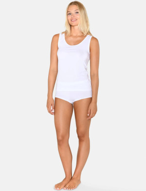 CCDK Copenhagen 2-Pack Modal Tank Top - White - S