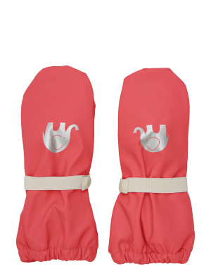 CeLaVi Padded Pu-Mittens - Red - 0-2Y