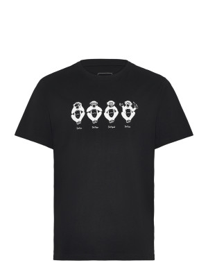 Clean Cut Copenhagen Wise Monkey T-Shirt   XXL Black XXL