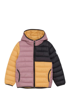 Color Kids Jacket W. Hood - Quilt - Pink - 164 Pink 164