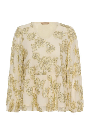 Culture Cubuda Floi Blouse   L Patterned L