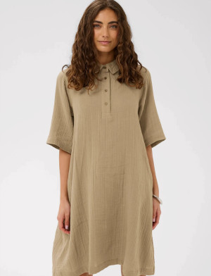 Culture Cutala Elina Short Dress - Beige - M