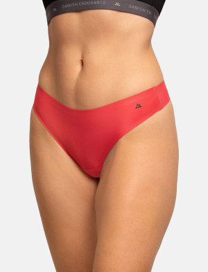 Danish Endurance Invisible Thong (Women) 3-Pack - Multi/patterned - XL