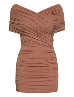 Day Birger et Mikkelsen Scarlet - Wrap Jersey   S Brown S