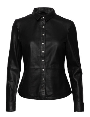 DEPECHE Shirt W/Buttons - Black - 36