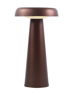 Design For The People Arcello   Bordlampe - Burgundy - Ø14.0X25CM