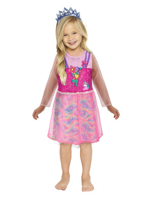 Martinex Barbie Princess Costume 3-5   104-110 No  Length Patterned 104-110 No  Length