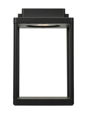 Dyberg Larsen Lanterne Med Led Lys - Opladelig   H24CM x 15 Black H24CM x 15