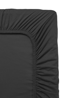 Engholm Textiles Faconlagen Satin   90X210X30CM Black 90X210X30CM
