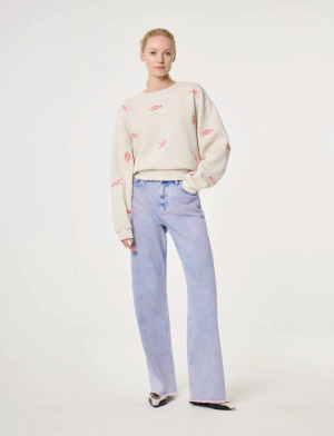 Fabienne Chapot Terry Sweater - Cream - XL