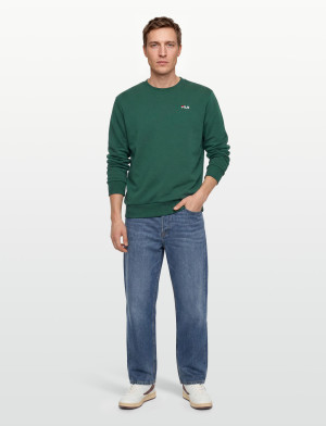 FILA Leverano Regular Crew Sweat - Green - XL Green XL
