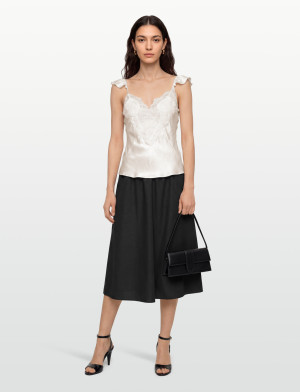 FREE/QUENT Fqbreeze-Skirt - Black - M