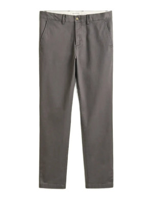 Gant Classic Slim Chinos - Grey - 36 x 36