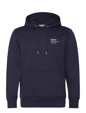 Gant Small Graphic Sweat Hoodie   XXL Navy XXL