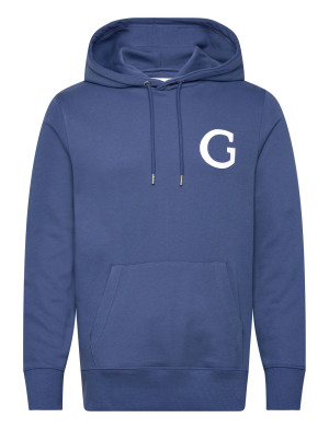 Gant G Badge Hoodie   L Blue L