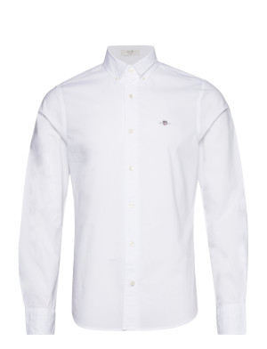 Gant Slim Poplin Shirt   XXXL White XXXL