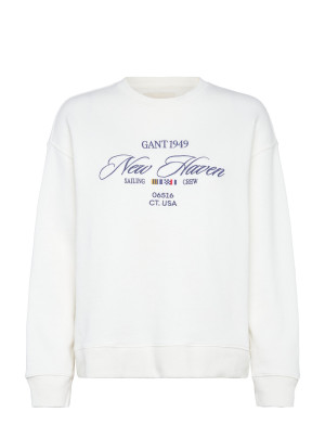 Gant Graphic C-Neck Sweat   XL/XXL White XL/XXL