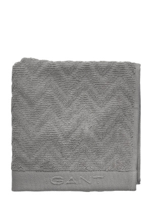 Gant Jacquard Herringbone Towel 30X50   30X50 Grey 30X50