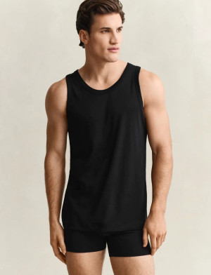 Gant Tank Top 2-Pack - Black - S