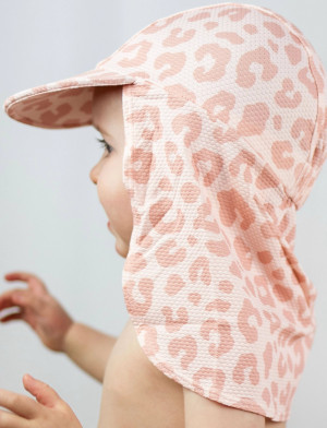 Geggamoja Uv-Hat Pink Leo 01 0-4M - Pink - 40-42