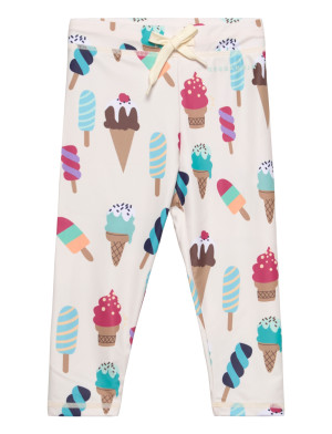 Geggamoja Uv-Long Pants Beige Ice Cream   134/140 Beige 134/140