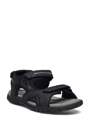 GEOX Uomo Sandal Strada D - Black - 44 Black 44