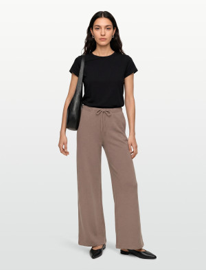 Gina Tricot Comfy Low Sweatpants - Brown - XS Brown XS