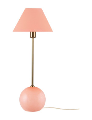 Globen Lighting Table Lamp Iris 20 Cream - Pink - H51CM