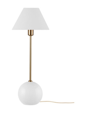Globen Lighting Table Lamp Iris 20 Cream - White - H51CM White H51CM